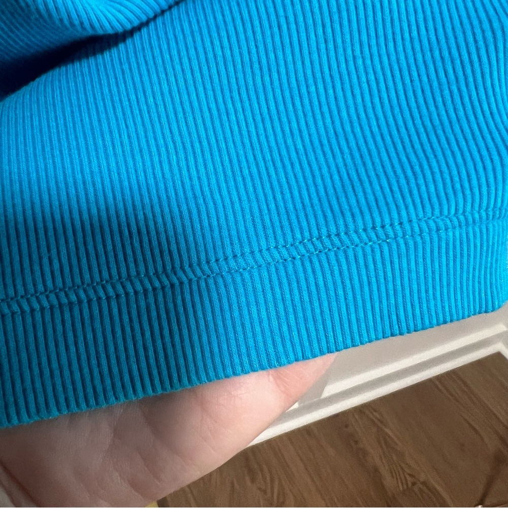 Chico’s Lighter Blue Ribbed Tank - Picture 3 of 7